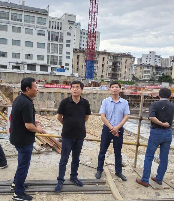 區(qū)委副書記、區(qū)長楊林調(diào)研重點(diǎn)項(xiàng)目