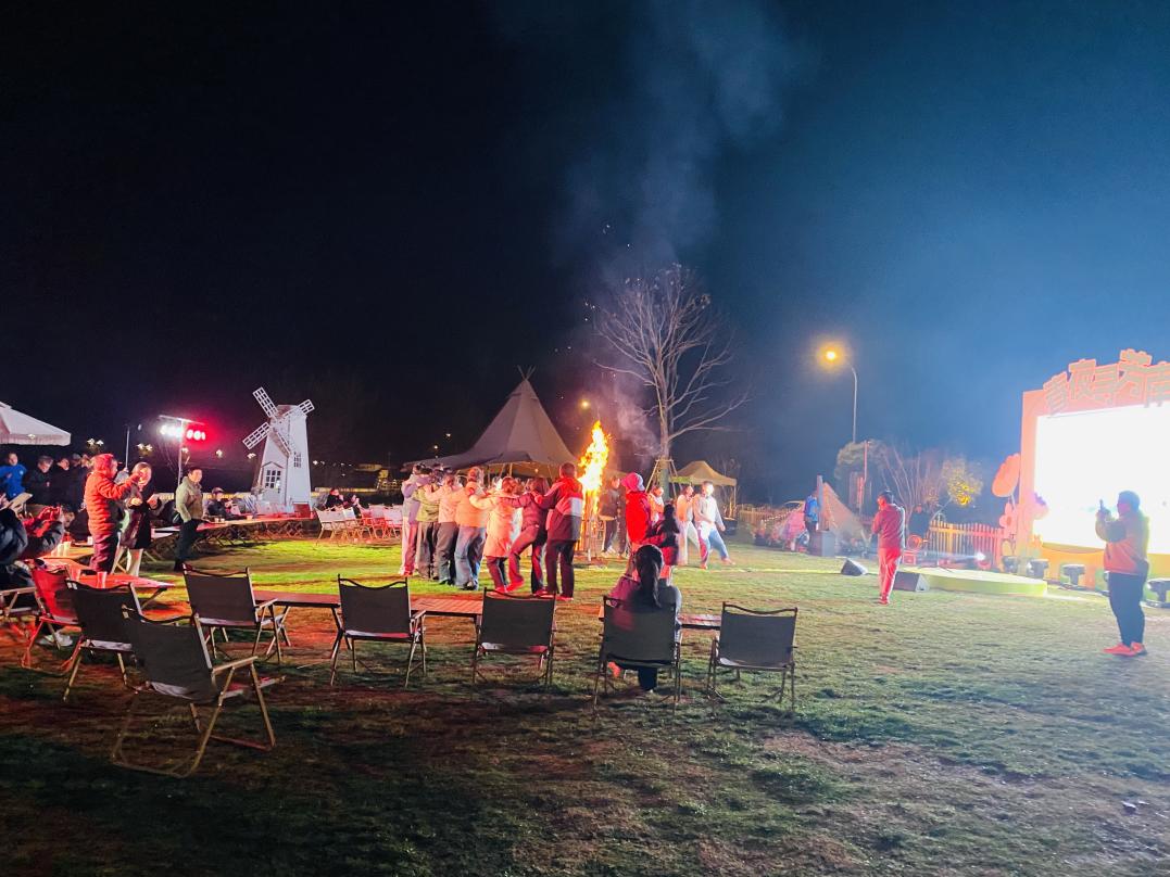 南溪南春夜尋芳：篝火為引，點(diǎn)亮鄉(xiāng)村之旅